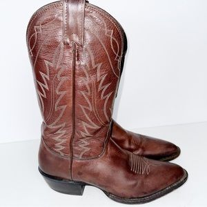 Nocona Mens Cowboy Boots Brown 8.5